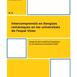 Intercomprensió en llengües romàniques en les universitats de l'espai Vives.